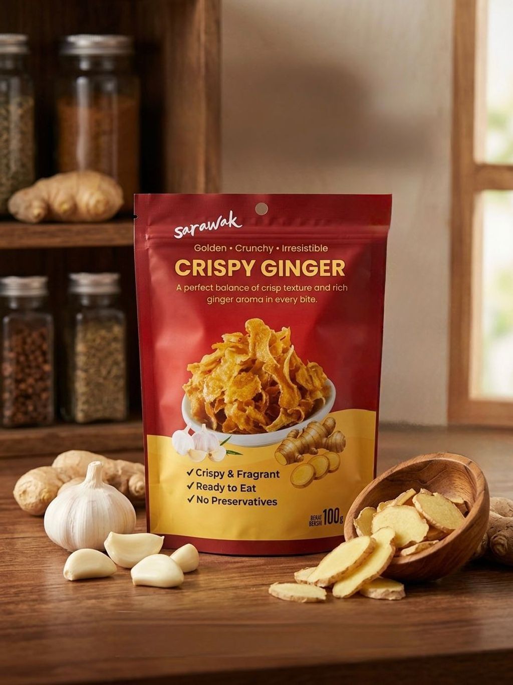 BFF CRISPY GINGER GARLIC