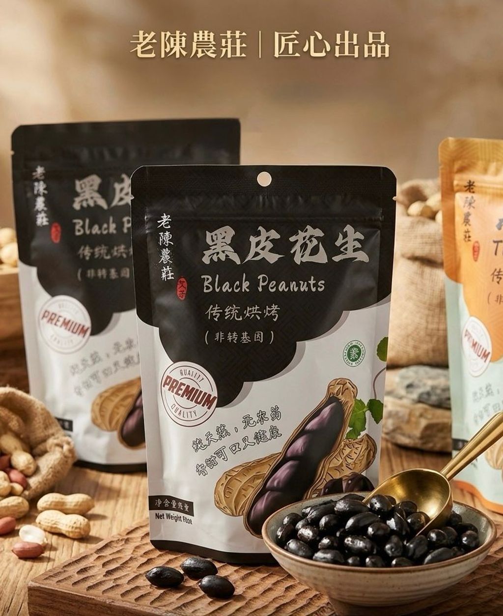 TANECO BLACK PEANUT
