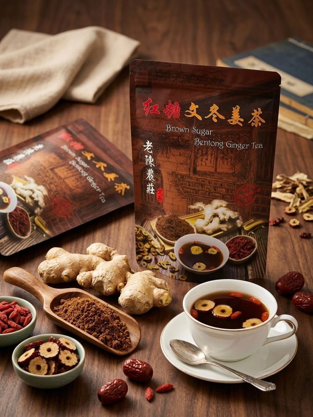 TANECO BROWN SUGAR BENTONG GINGER TEA