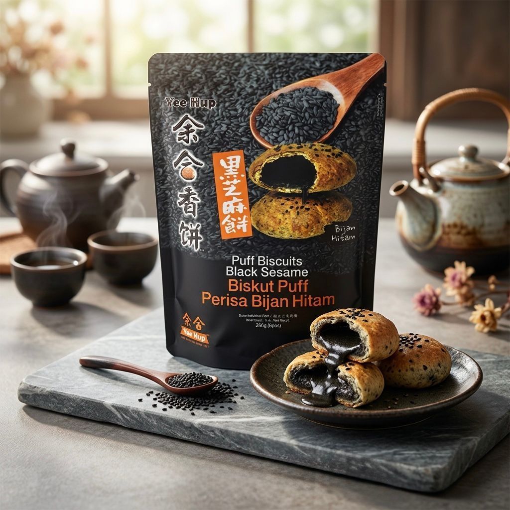 YH BLACK SESAME HEONG PEAH