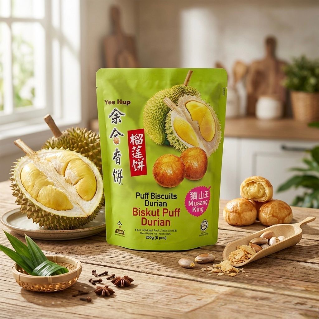 YH MINI DURIAN PUFF