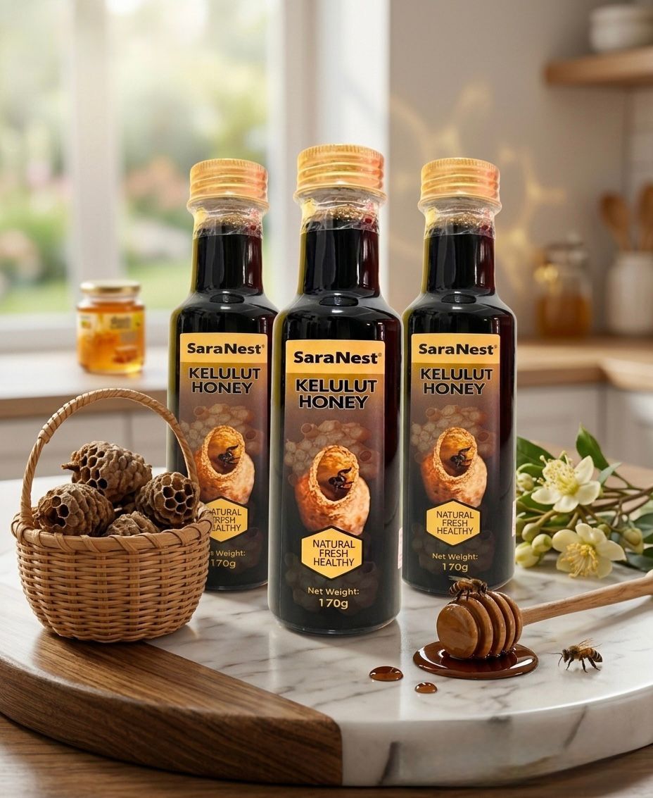 SARANEST KELULUT HONEY 170G 4