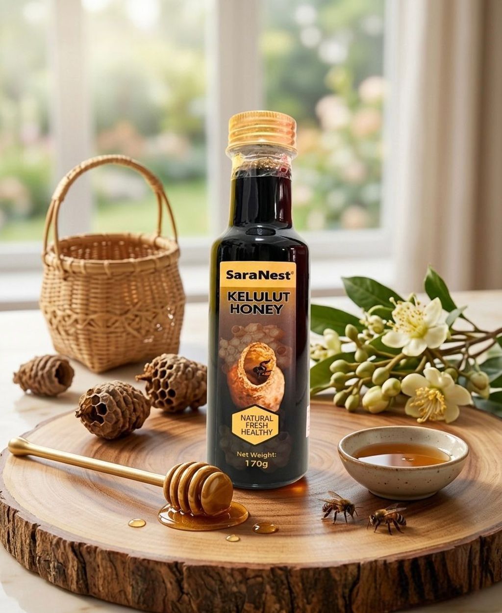 SARANEST KELULUT HONEY 170G 2