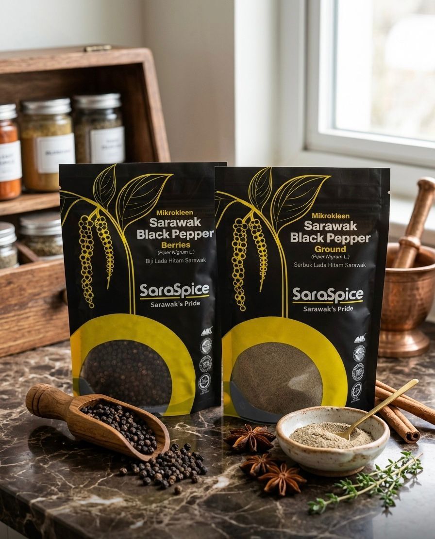 SARASPICE BLACKPEPPER 200G