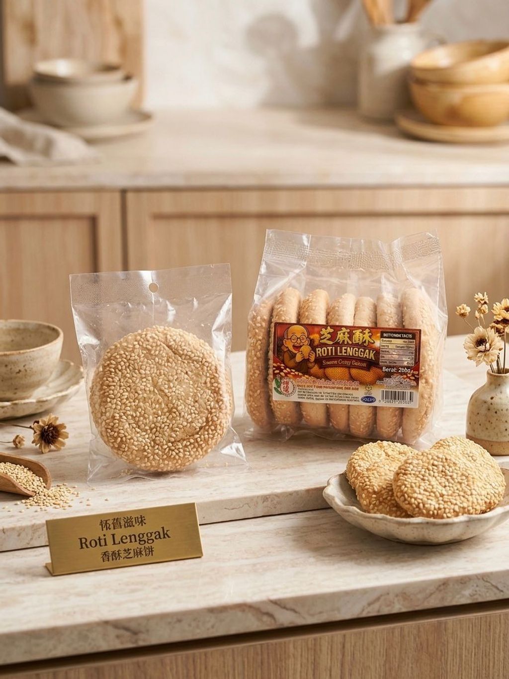 WW SESAME CRISPY BISCUITS 200G