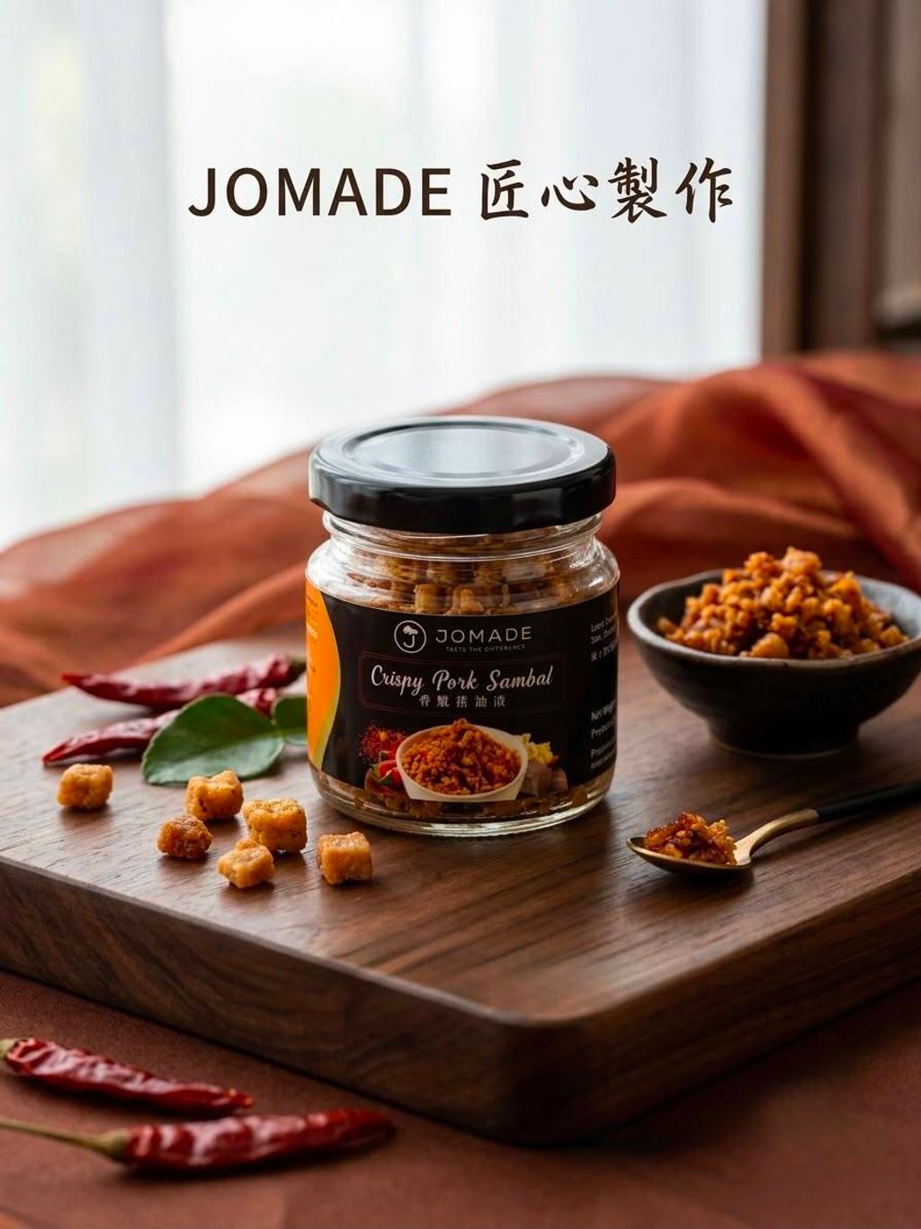 JOMADE CRISPY PORK SAMBAL 25G