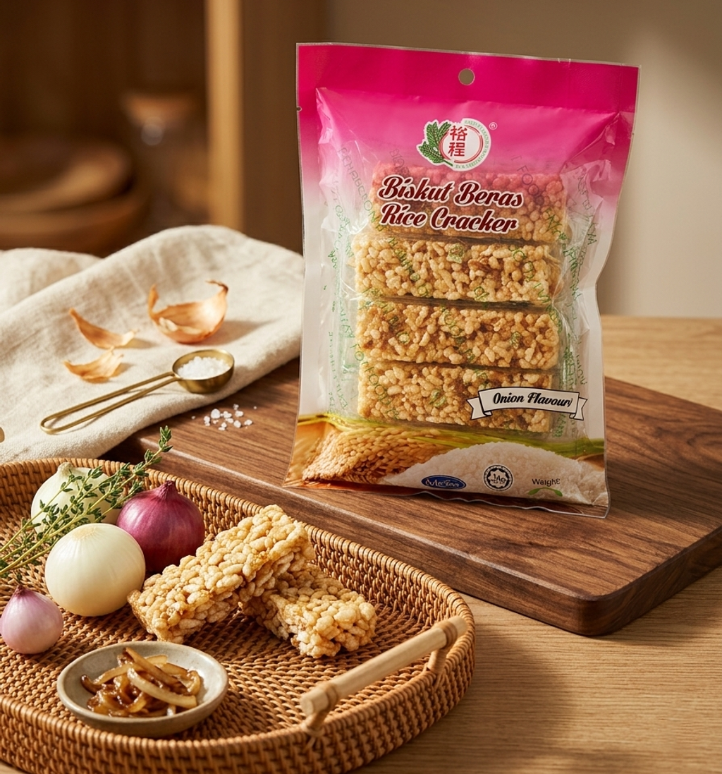 WW RICE CRACKER ONION 200G