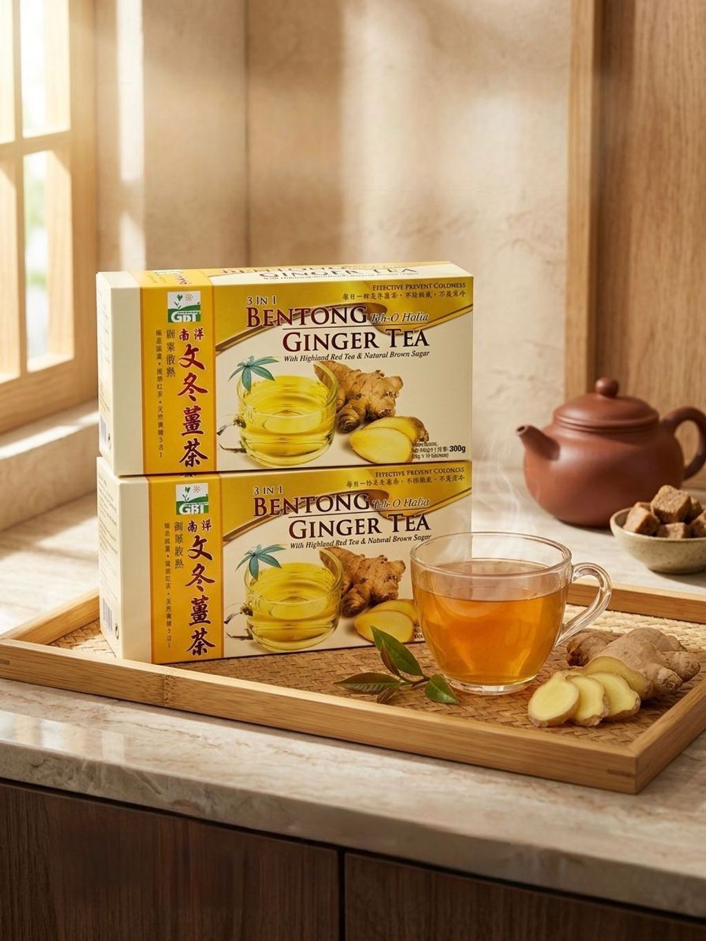 GBT 3IN1 BENTONG GINGER TEA
