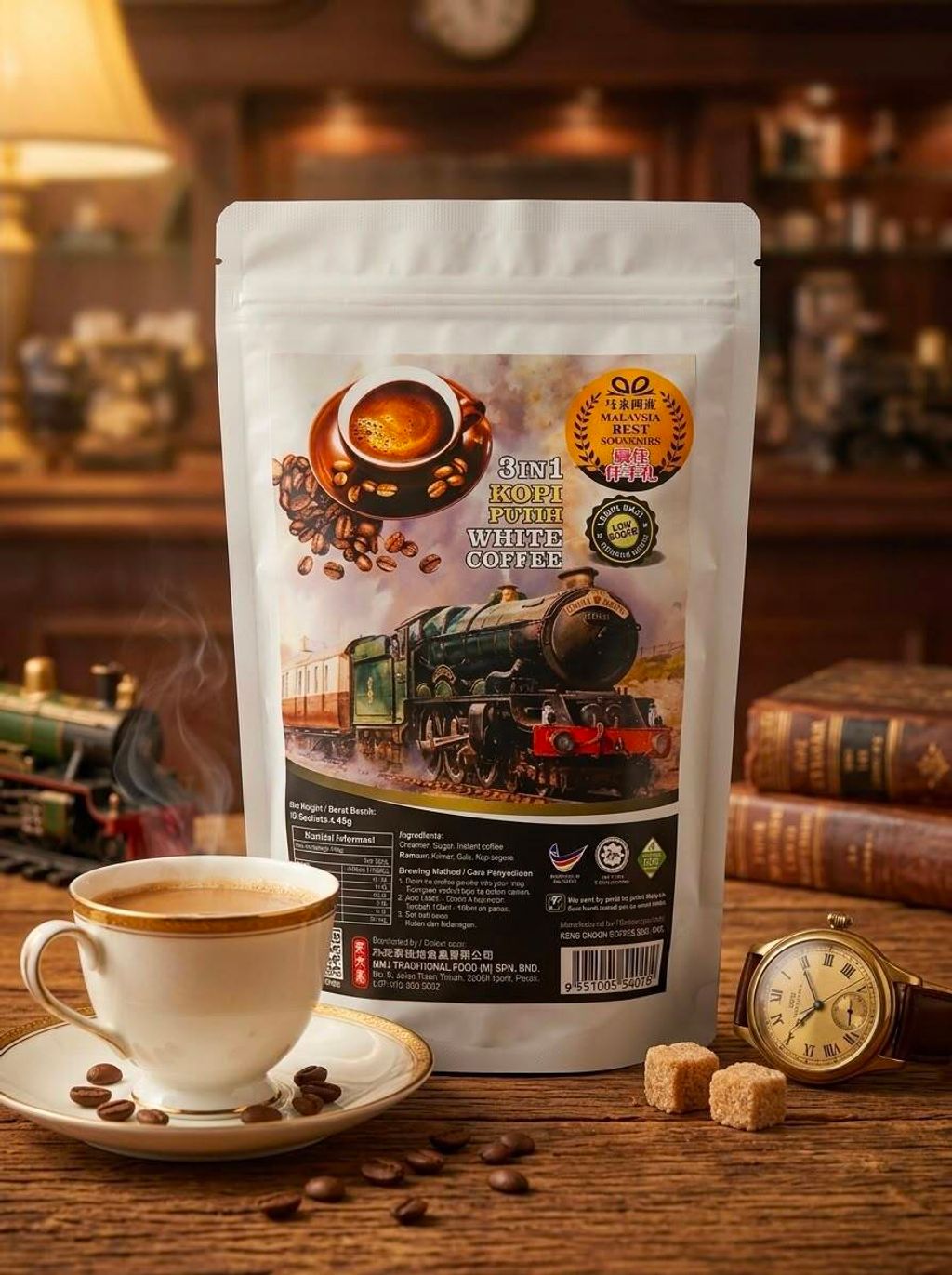 TRAIN WHITE COFFEE 3IN1