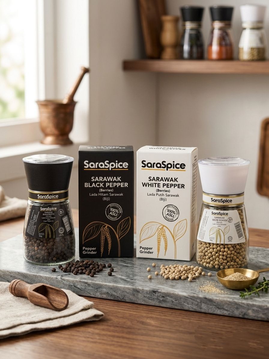 SARASPICE GRINDER PEPPER