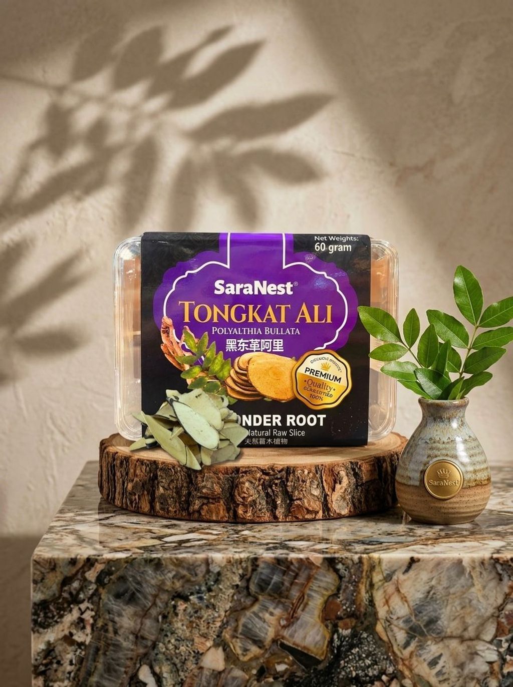SARANEST TONGKAT ALI BLACK 60G