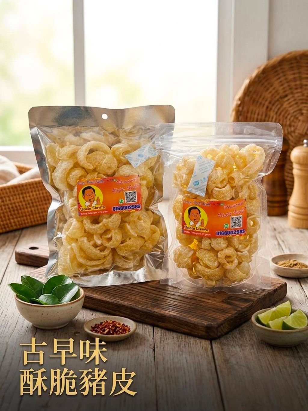 UNCLE LIEW'S CRISPY PORK RINDS