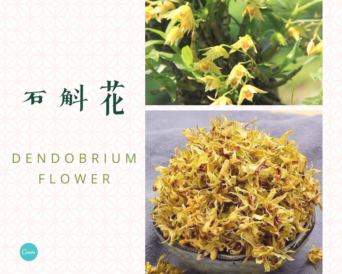 石斛花