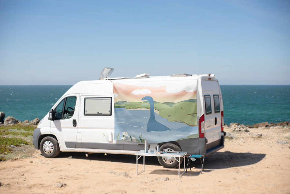 風景掛布風格露營美學露營裝飾帳篷掛布裝飾掛布房間掛布牆壁掛布背景掛布