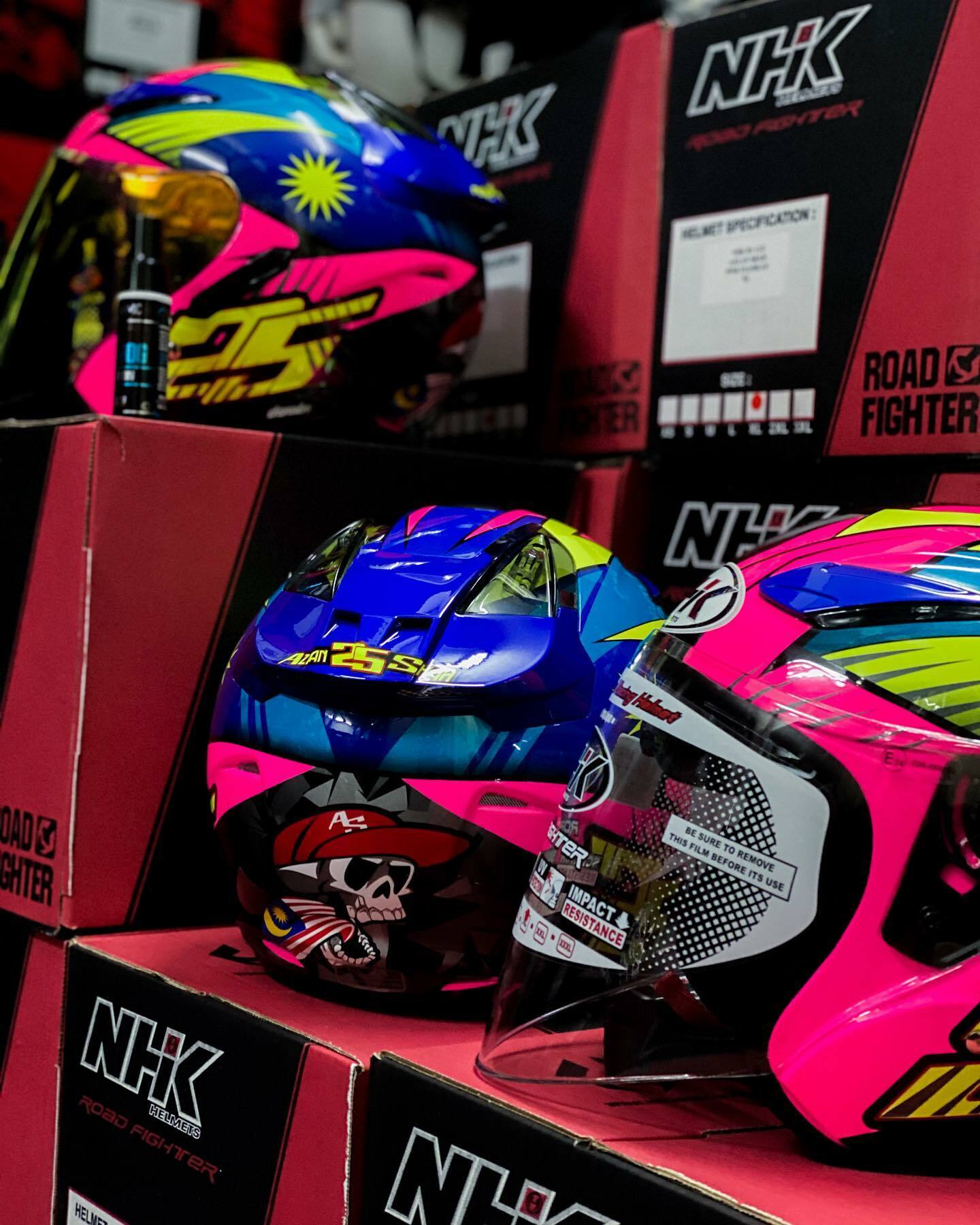 R1 AZLAN SHAH VANDERS HELMET