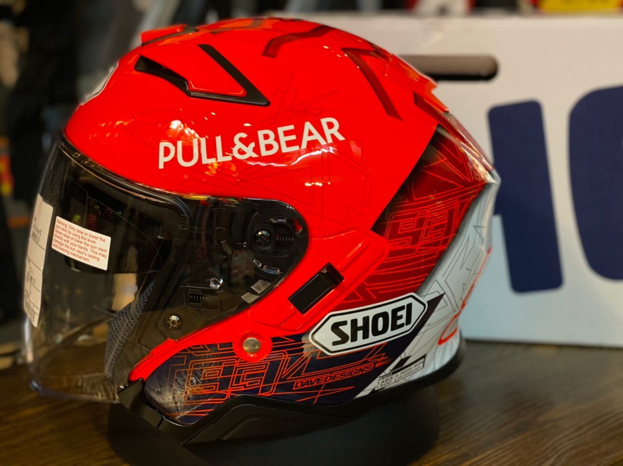 Helm shoei hot sale x14 marquez