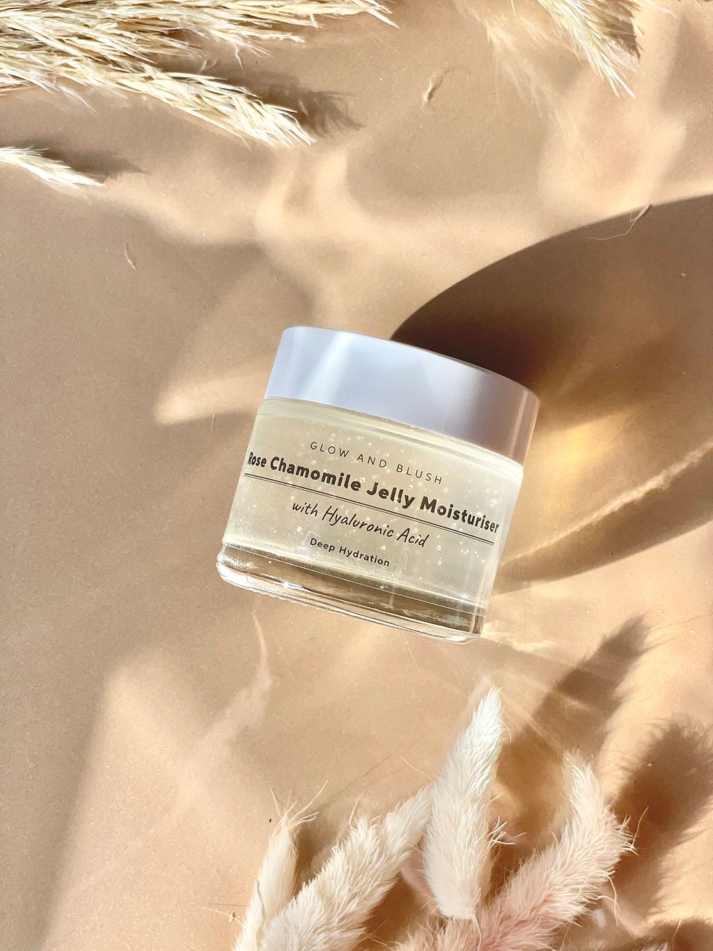 Rose Chamomile Jelly Moisturiser GLOW AND BLUSH
