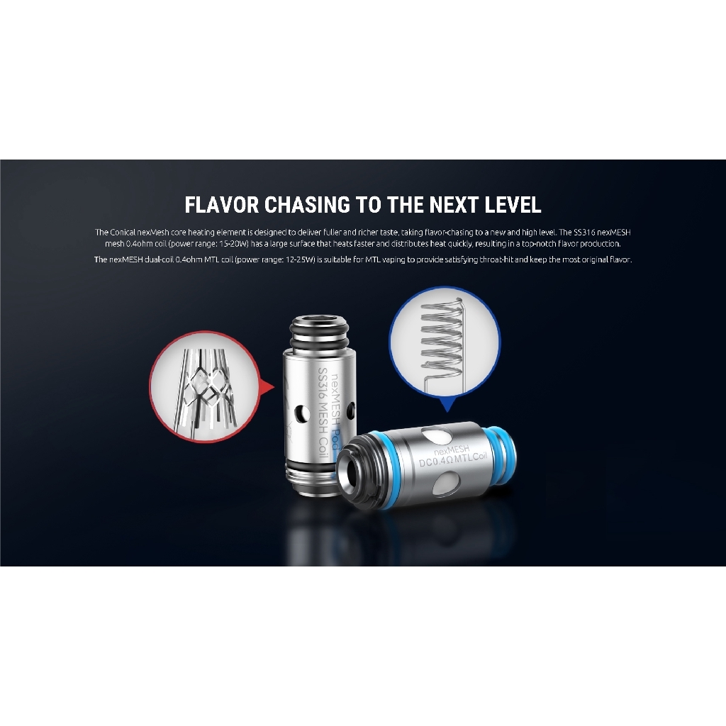 Original Smok & Ofrf NexMesh Pod Starter Kit 30W 1200 mAh