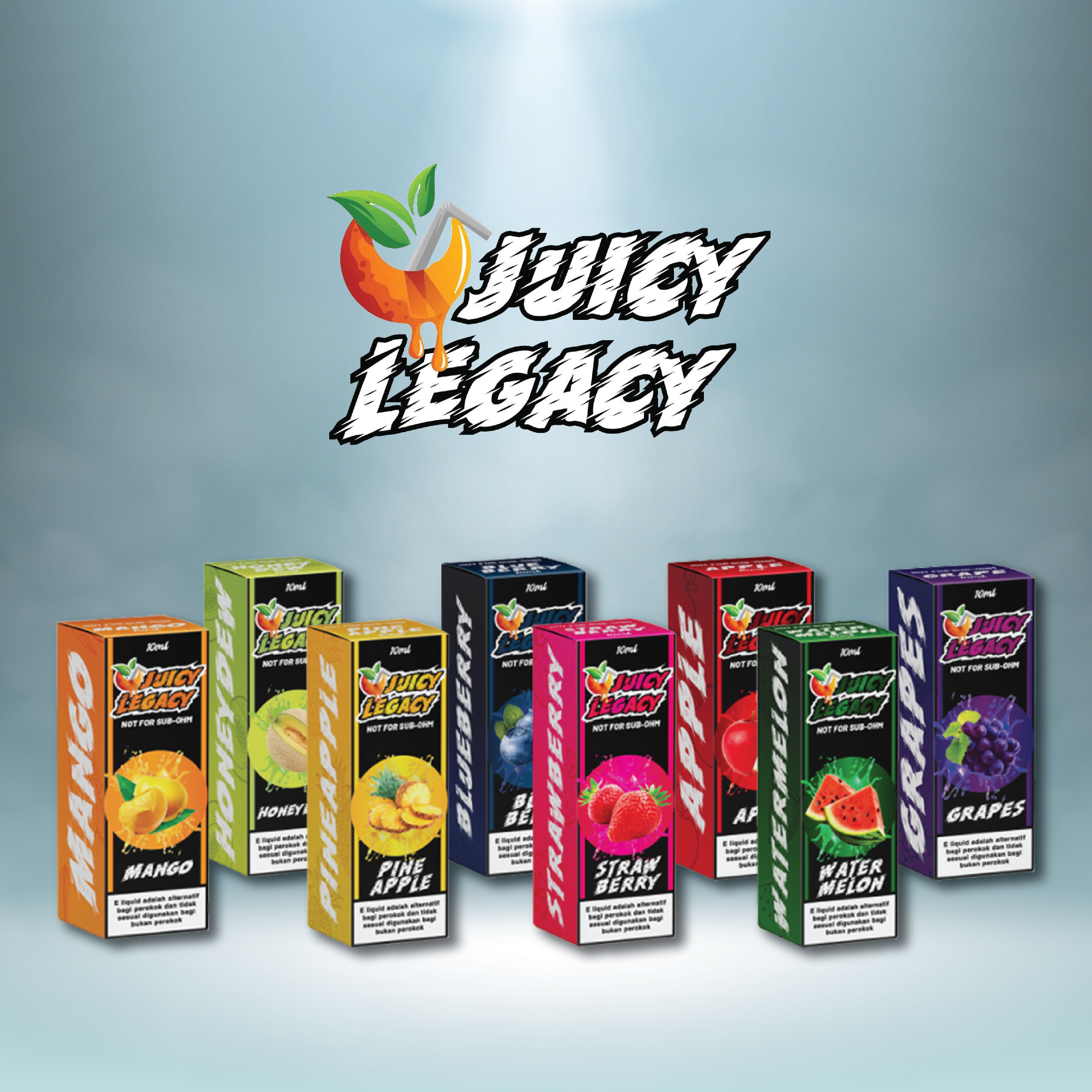 Juicy Legacy Salt Mango / Pineapple / Honeydew / Watermelon