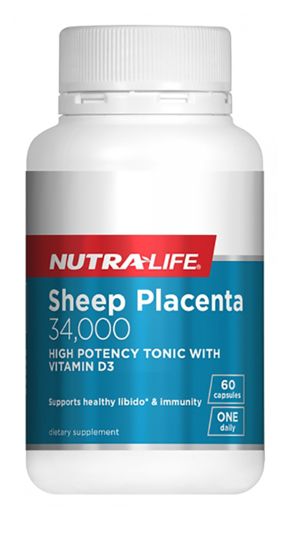 Nutra Life 紐樂 sheep placenta 羊胎素膠囊 34000mg 60顆