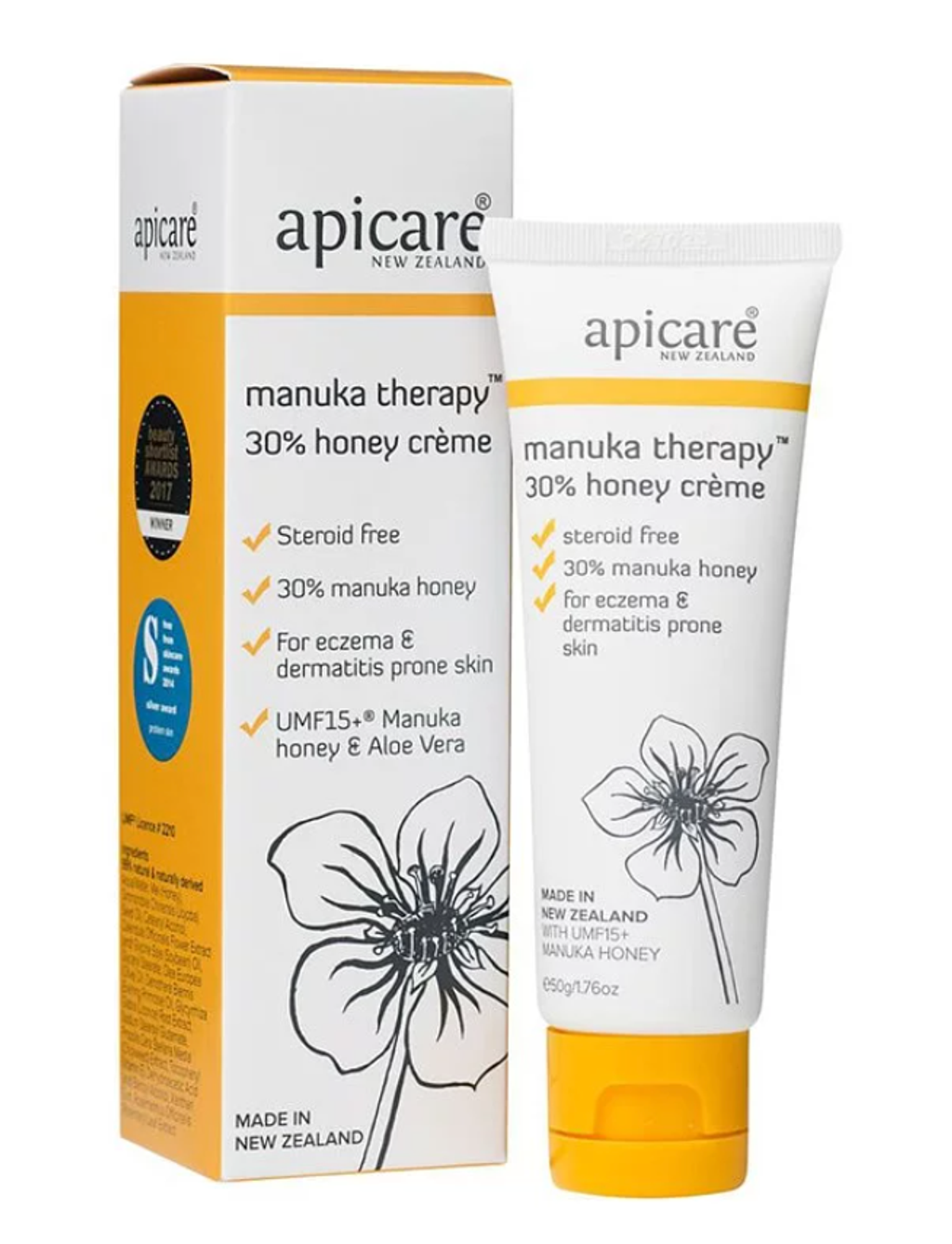 Apicare麥蘆卡蜂蜜舒緩濕疹膏 Manuka Therapy 30% 50g