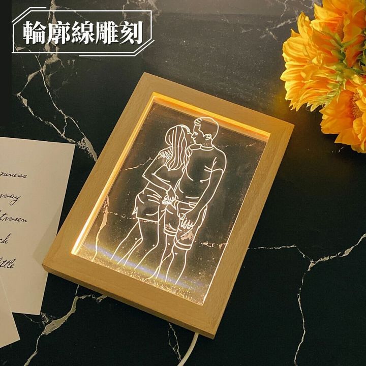 輪廓線雕刻