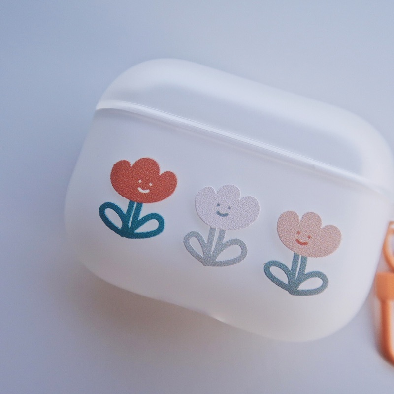 微笑鬱金香-AirPods Pro軟耳機保護套 微笑鬱金香-AirPods Pro軟耳機保護套