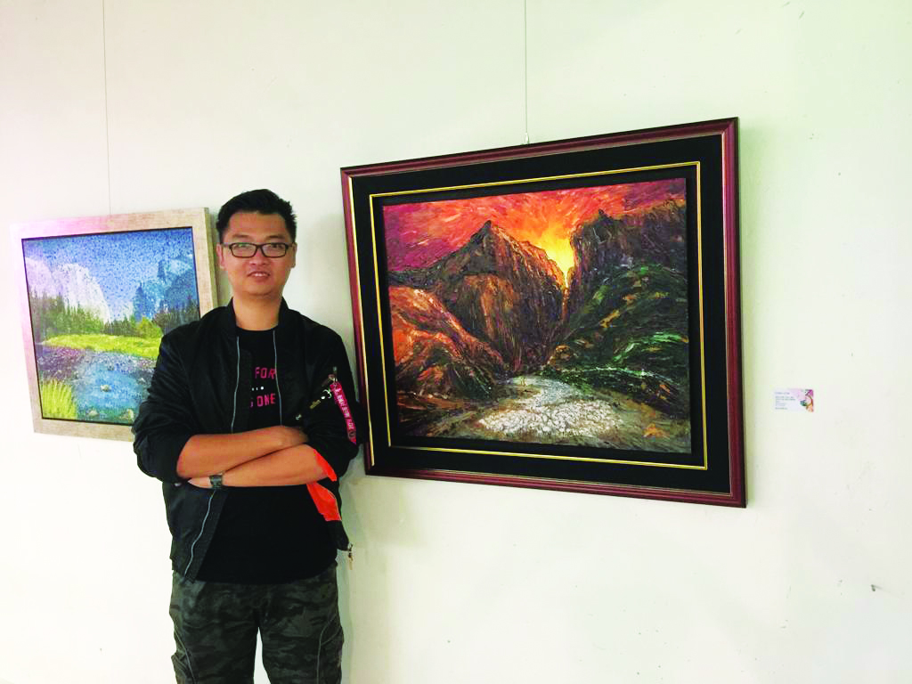 Cyan Low, Fine Art Artist, Malaysia - Inner Joy Art Gallery 
