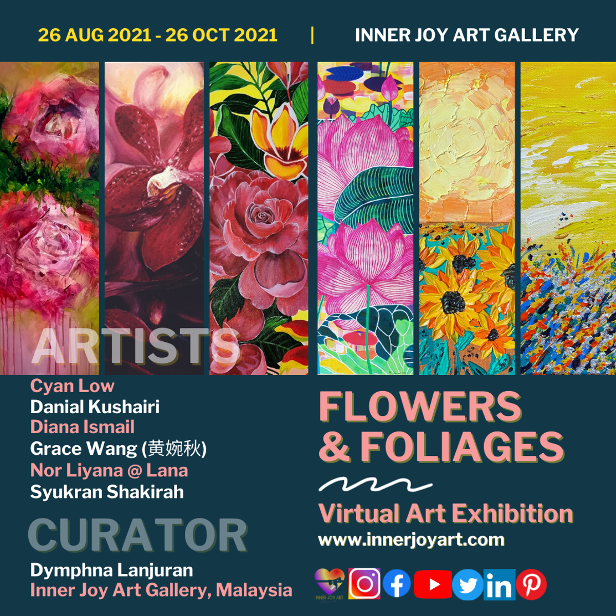 Flowers and Foliages, Group Art Exhibition - Press Release