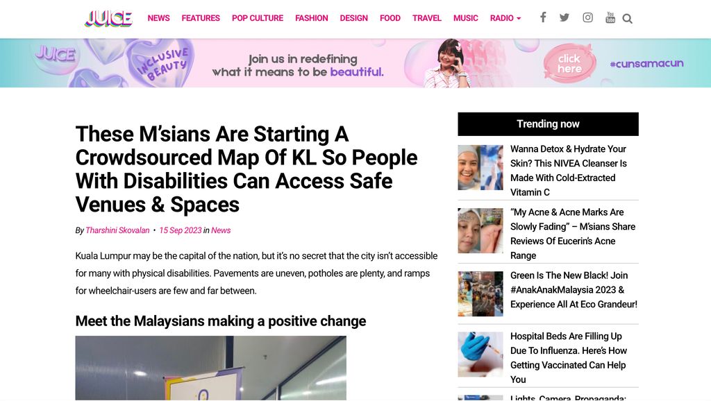 These M’sians Are Starting A Crowdsourced Map Of KL So People With Disabilities Can Access Safe Venues & Spaces