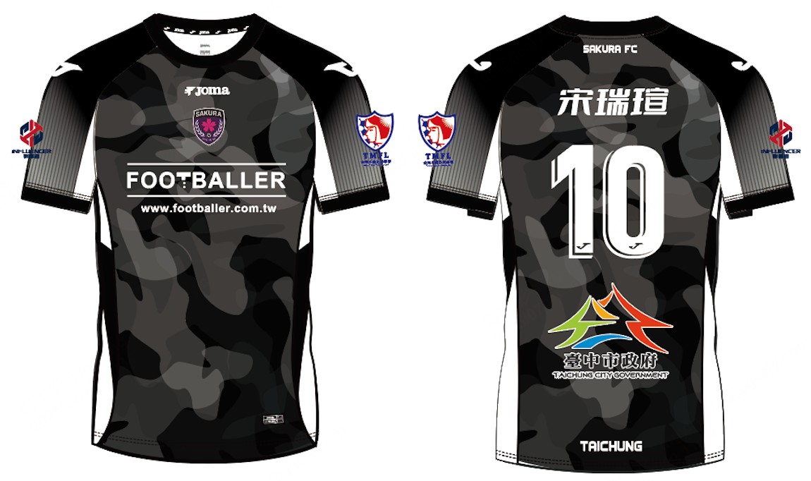 櫻花守門上衣-黑色