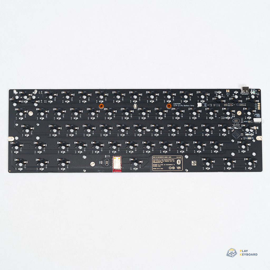 BIOI G60BLE Rev3 PCB - Hotswap Version – Play Keyboard BIOI G60BLE Rev3 PCB - Hotswap Version – Play Keyboard