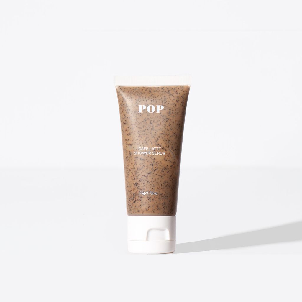 Travel size-Cafe Latte Shower Scrub