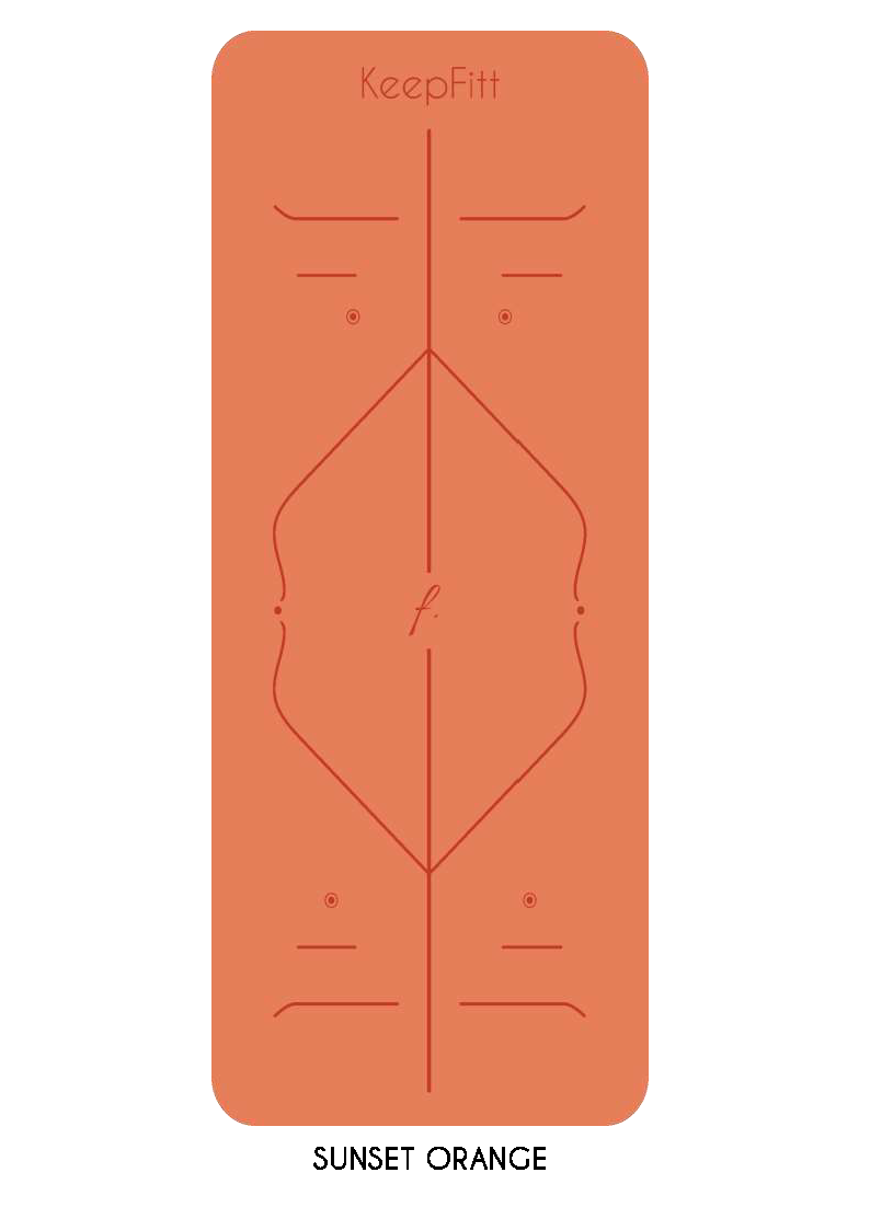 KeepFitt - Alignment Yoga Mat (Orange) - png-2.png