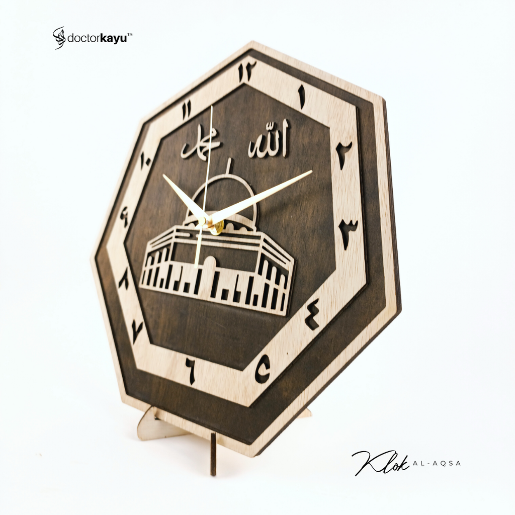 AlAqsa Wall Clock [Mosque Series] doctorkayu