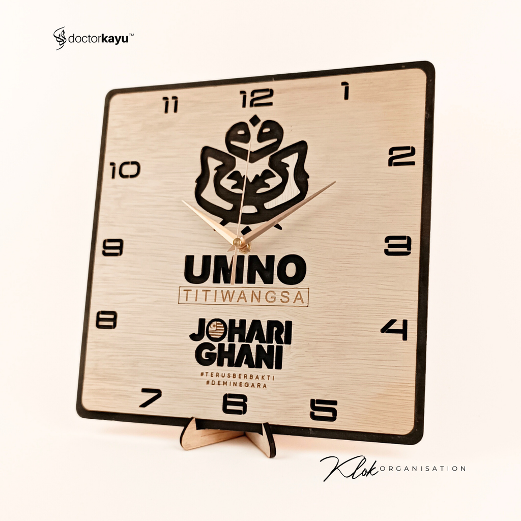 organization-wall-clock-jam-dinding-custom-logo-kayu-2