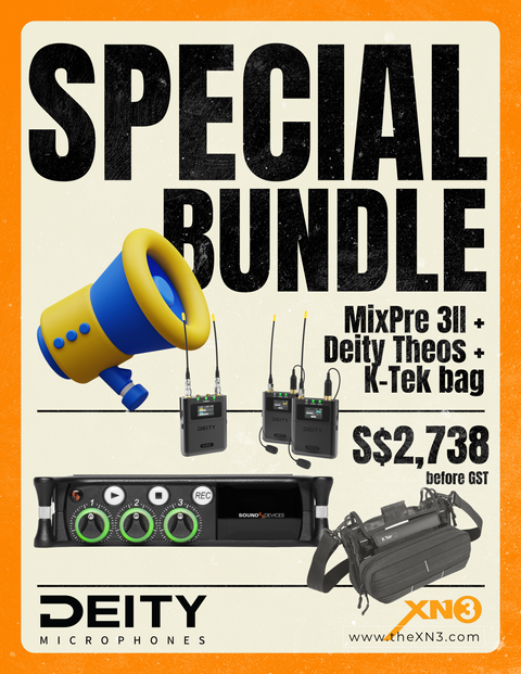 XN3 Promo - special bundle MixPre 3II
