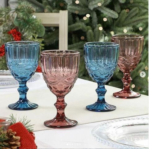 Colored Goblet Glass 1.JPG