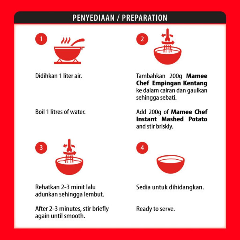MAMEE CHEF Instant Mashed Potato 200g-1