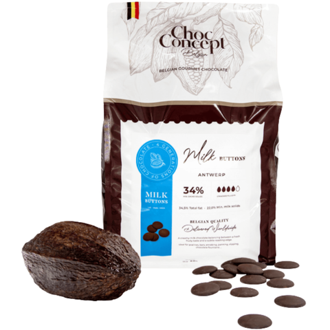 Choco Concept Milk Buttons