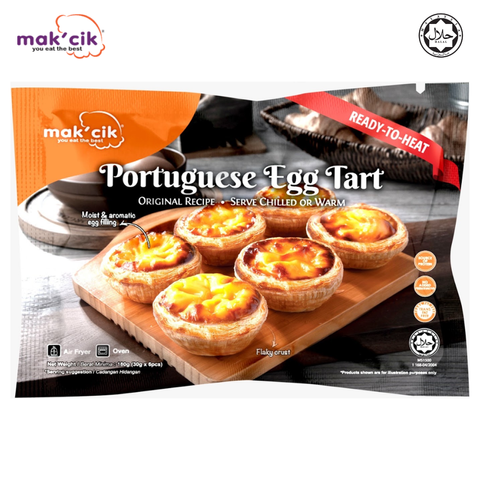 MAK'CIK Portuguese Egg Tarts 180g
