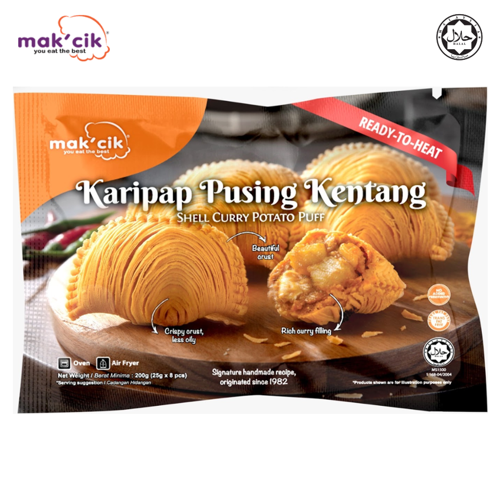 MAK'CIK Karipap Pusing Kentang