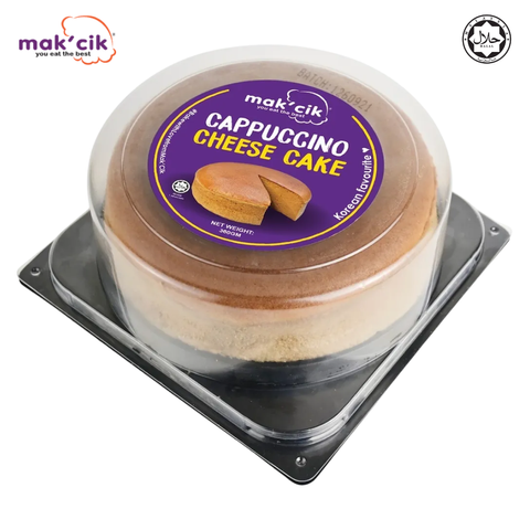 MakCikCappuccino Cheese Cake Cover