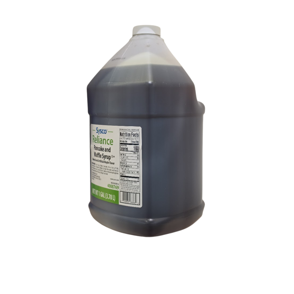 SYSCO Reliance Pancake and Waffle Syrup 1 Gal ( 3.78l ) (4)