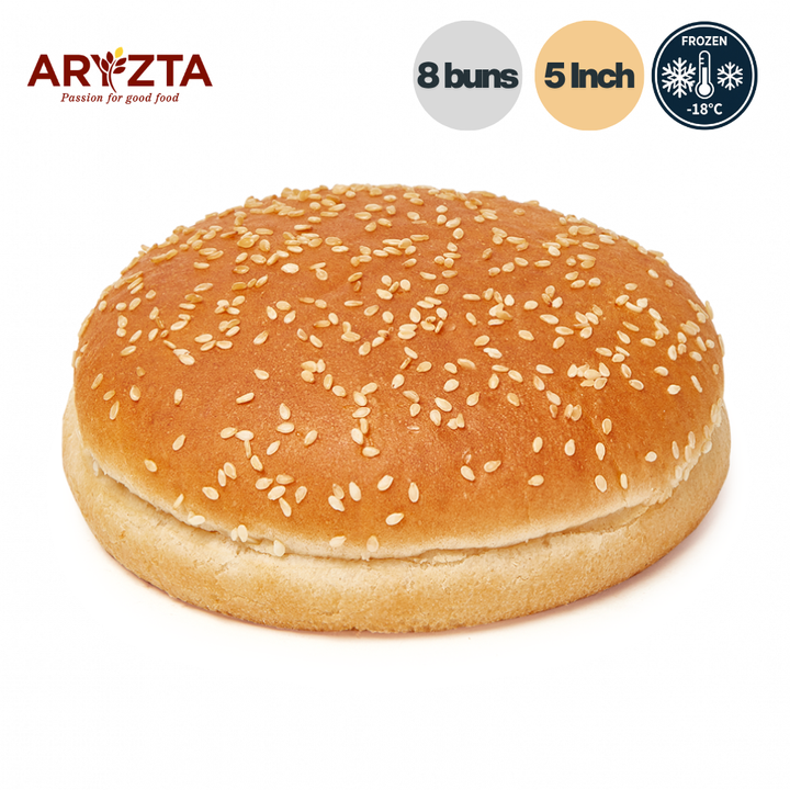 ARYZTA Burger Buns with Sesame Seeds 5''-1