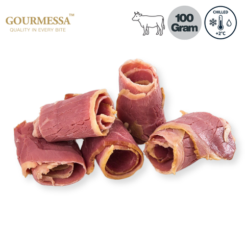 GOURMESSA Beef Breakfast Streaky 100g CHILLED