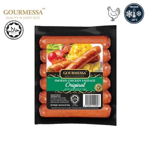 GOURMESSA Smoked Chicken Sausage 240g Original