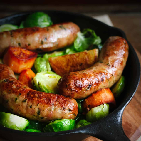 GOURMESSA Smoked Chicken Sausage 240g Original (1)