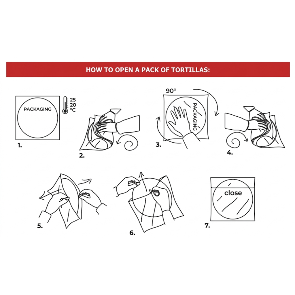 SALUD Wheat Tortilla 25cm _ 18pcs_pkt _ 1240g _ Frozen (5)