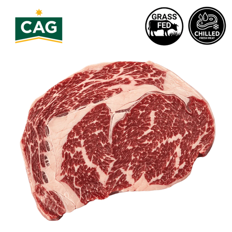 Australian Premium Angus Black Onyx Cube Roll  MB5  Grain Fed  Chilled  Block (5)